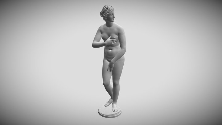 Litinová socha Venuše Medicejské 3D Model