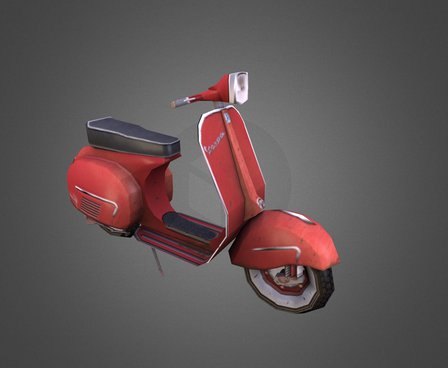 Vespa 3D Model