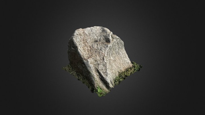 Photogrammetry rock 3D Model