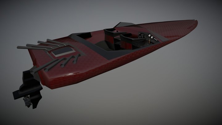 My Speed Boat... 3D Model
