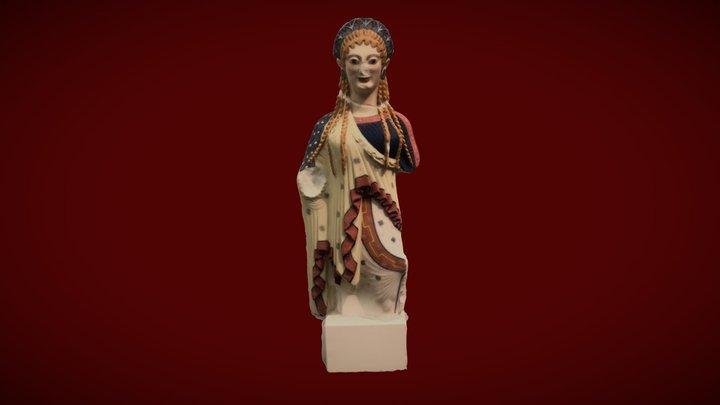 3D Model of Chios Kore 3D Model