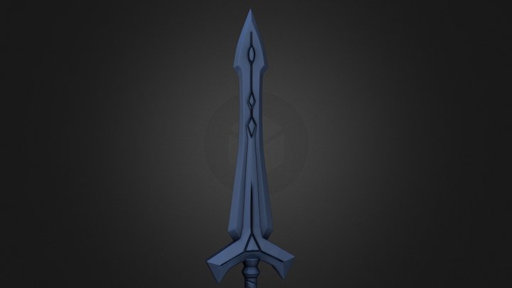 Bercouli Sword SAO 3D Model