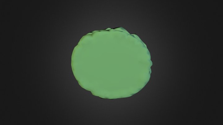 Pac-Man's Side Chick 3D Model