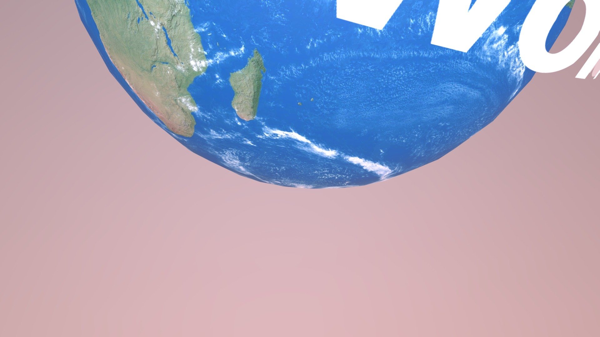 Hello World Globe