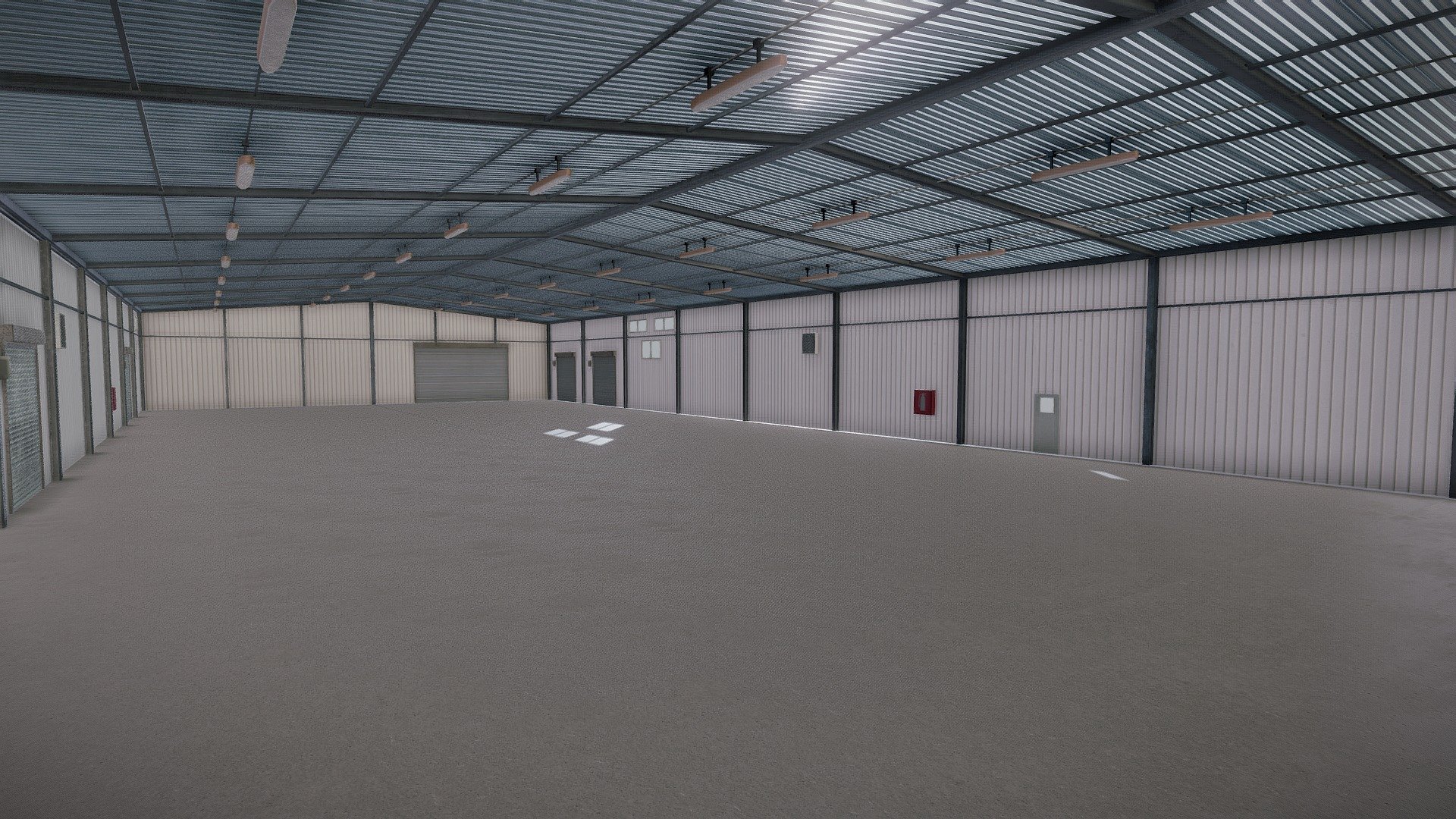 Warehouse Interior - Buy Royalty Free 3D model by Veaceslav Condraciuc ...