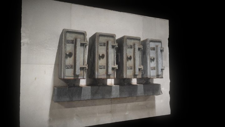 Poland,  Warszawa,  Old blocks – Modello 3D gratuito STL