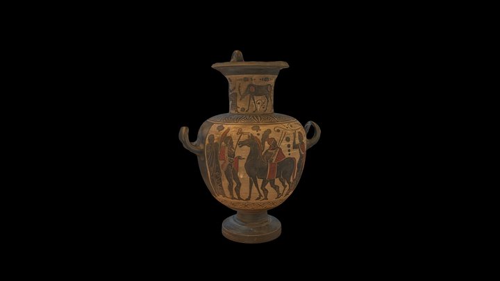 Vase etrusque 3D Model