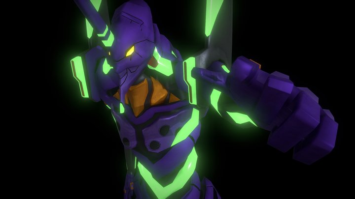 Eva 01 Ver 2.0 3D Model