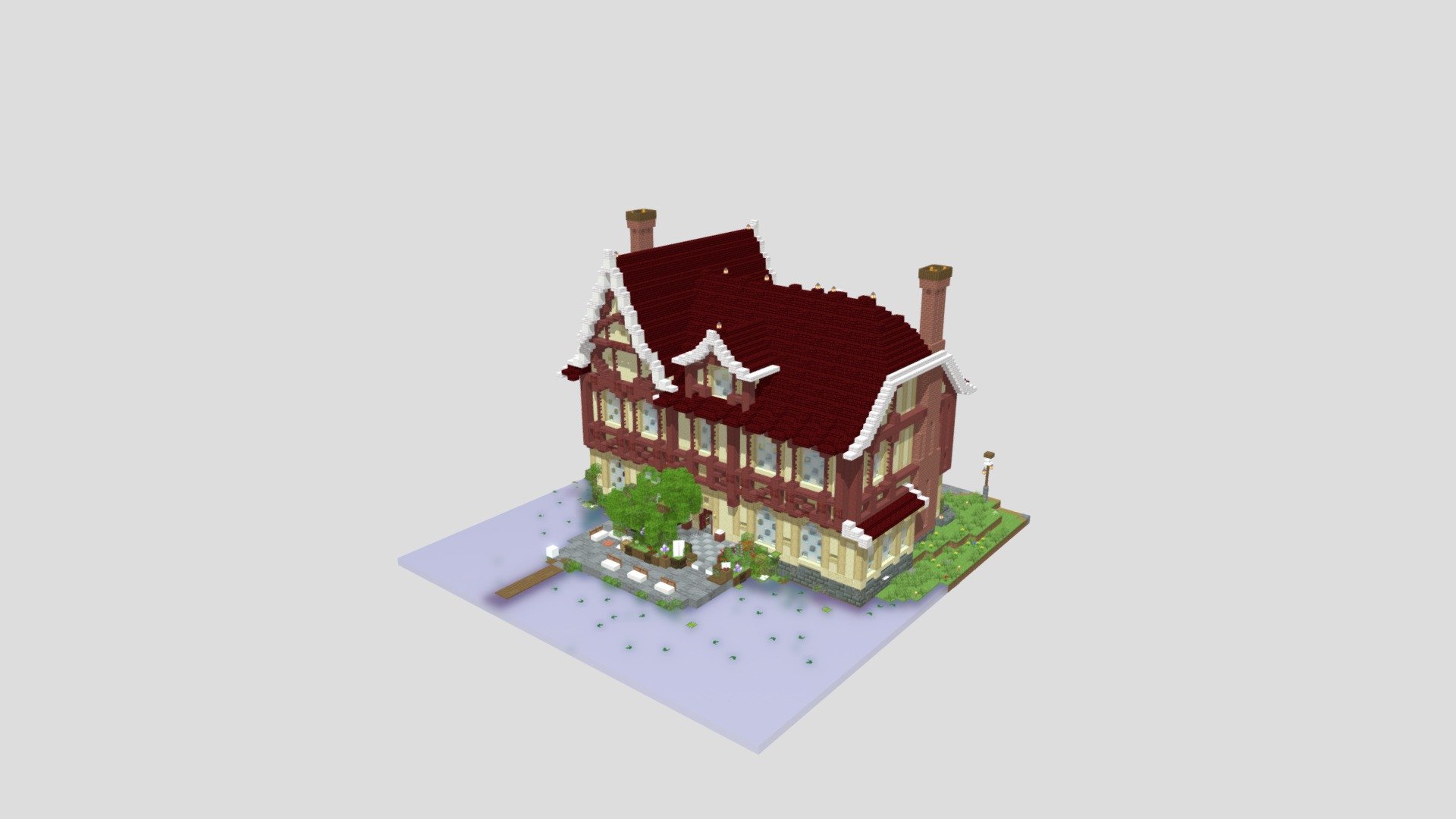 riverfront inn - 3D model by g (@ramirez2225) [d109403] - Sketchfab