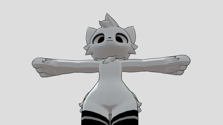 Boykisser (OBJ Re-upload) 3D Model