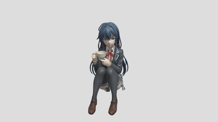 Yukinoshita Yukino 3D Model