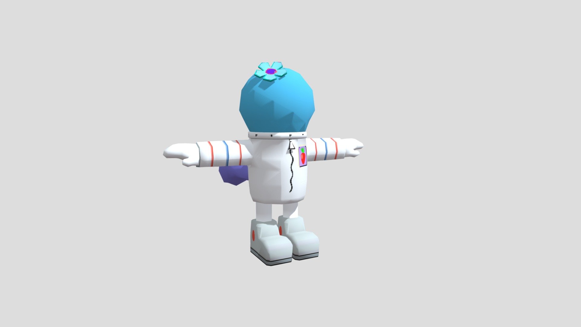 Aqua the Squirrel (Suit) Download Free 3D model by Gusifer719