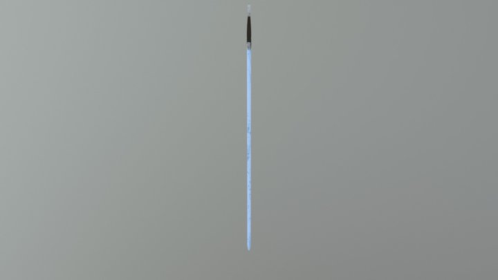 Espada Encantada de Hielo 3D Model