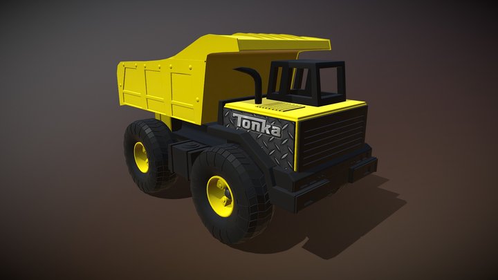 Dump Truck 3D Model