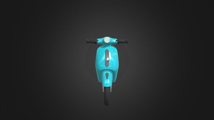 Kids Bike 3D Model