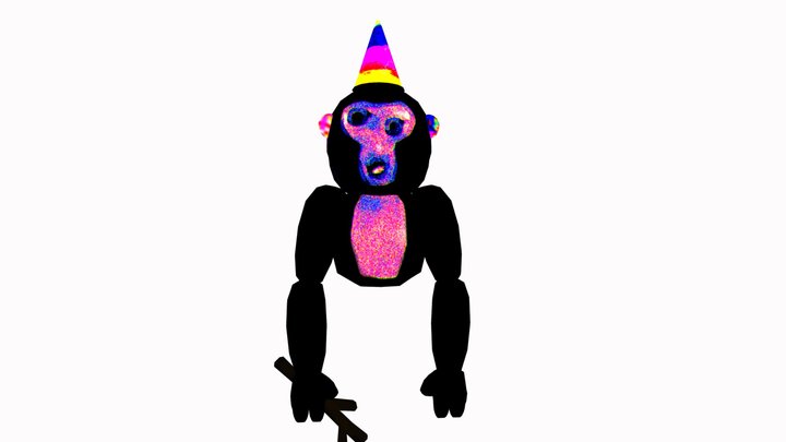 gorilla_tag_monke_plush_cosmetic (2) 3D Model