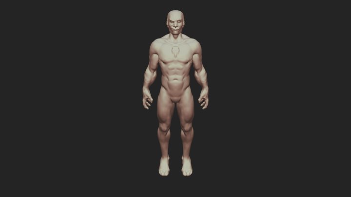 Male body model 3D Model