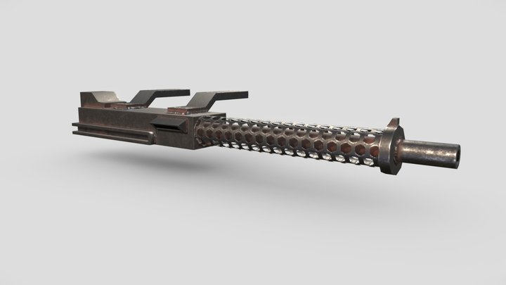Car Combat Machine Gun – Gratis 3D-model STL