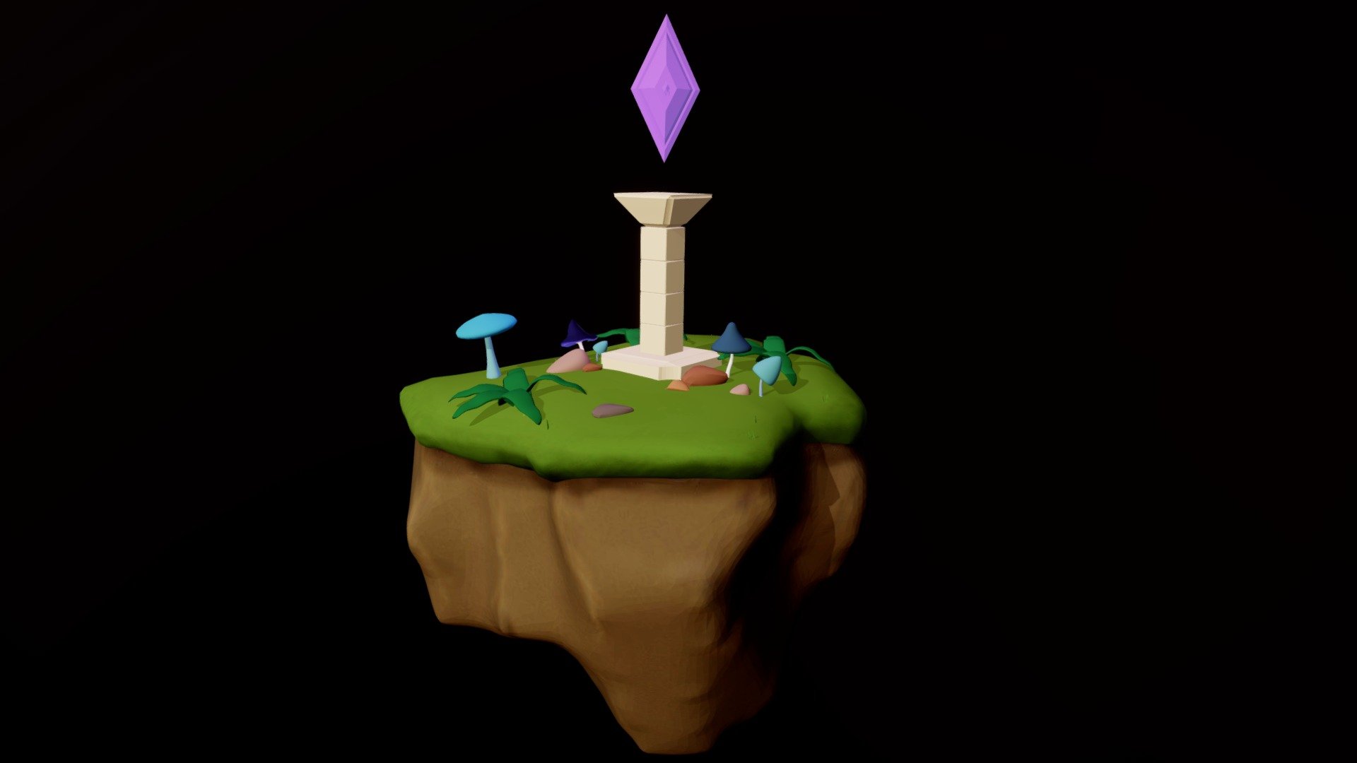 Fantasy Environment Model - 3D model by madisonlauren [d10e832] - Sketchfab