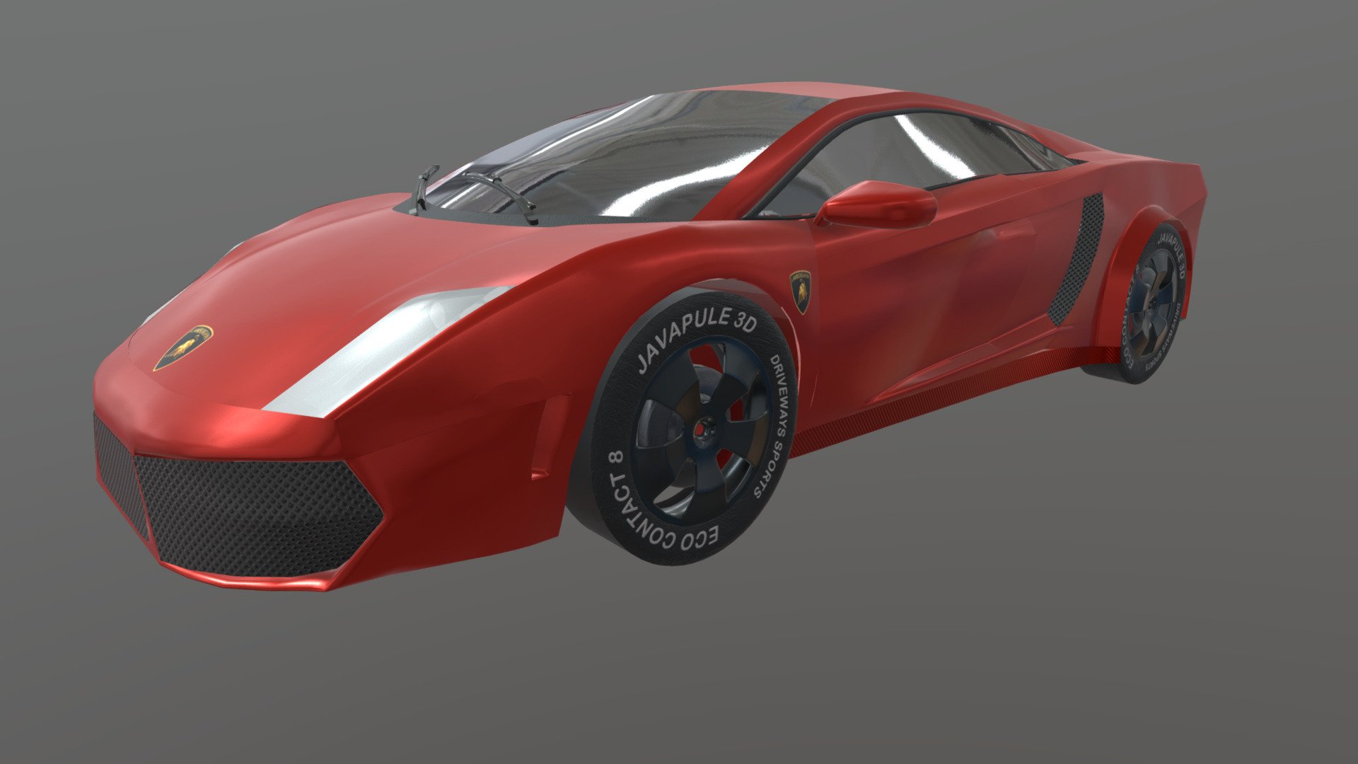 Lamborghini - 3D model by jhon pulecio (@jhonjairopulecio) [d10ea5c ...