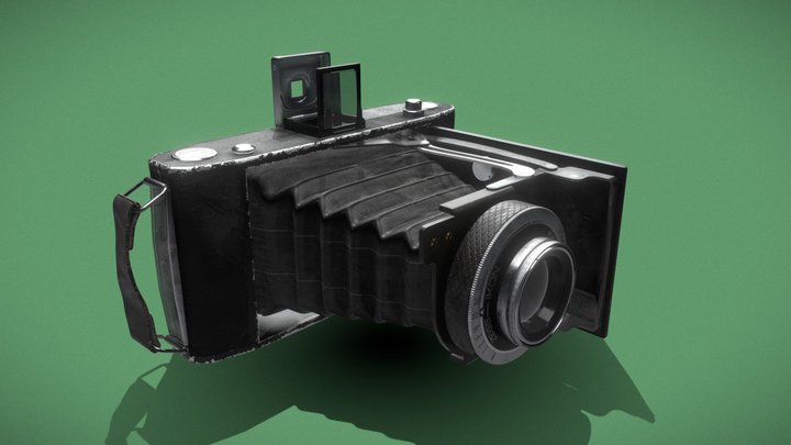 Zeiss Ikon Camera 3D Model