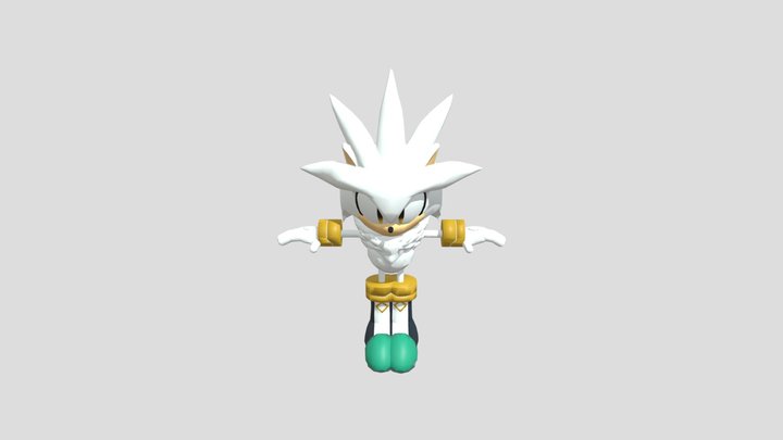 Silver outcome memories (RIGGED AND TEXTURED) 3D Model