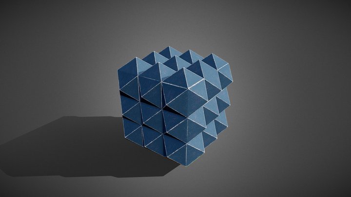 Strange Cube 3D Model
