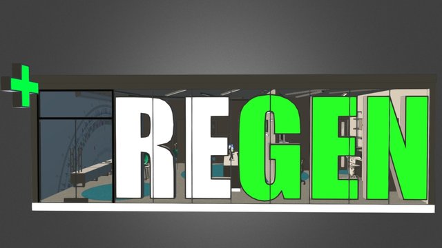 REGEN Center 3D Model