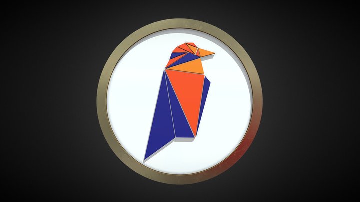 RAVENCOIN 3D Model