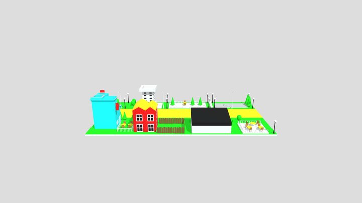 Game ENV Final 3D Model