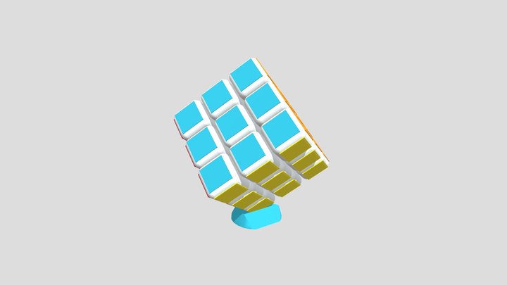 Rubik's cube 3D Model