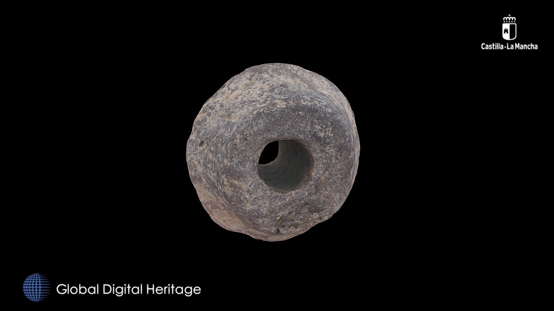 Clay spindle whorl, Alarcos, Ciudad Real