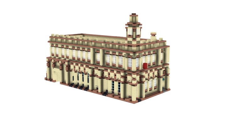 Albury Reimagined - Post Office 3D Model