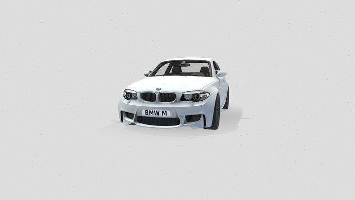 BMW 1 Series M Coupe (E82) 3D Model