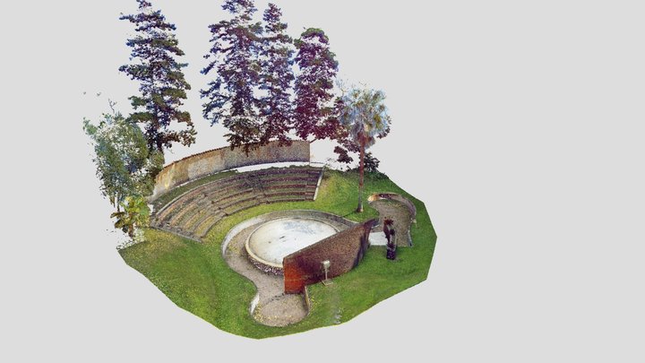 Anfiteatro de Azotea de Haedo, FraC 2024. 3D Model