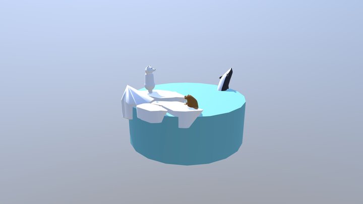 Kwoolfork P01 Arcticscene 3D Model