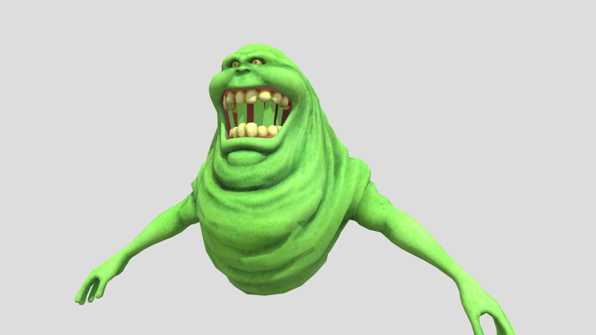 Ghostbusters the Videogame- Slimer Model