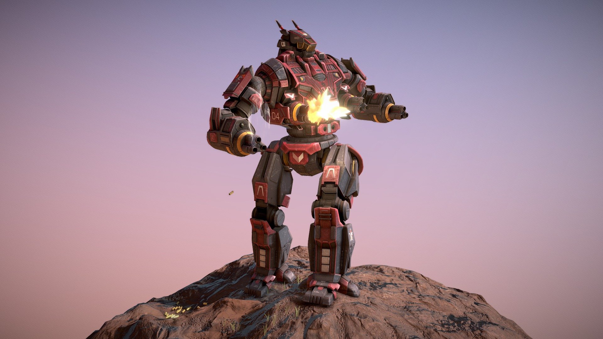 Annihilator IIC Mech - 3D model by krytos [d11c566] - Sketchfab