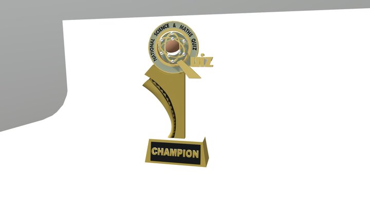 NSMQ trophy 3D Model