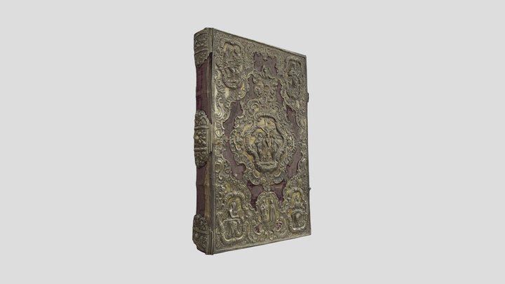 Ukrainian OLD Bible 3D Model