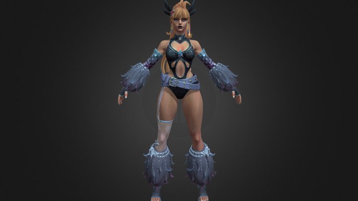 舞3Dスト Street Fighter VI - Mai Shiranui G8F WIP 3D Render