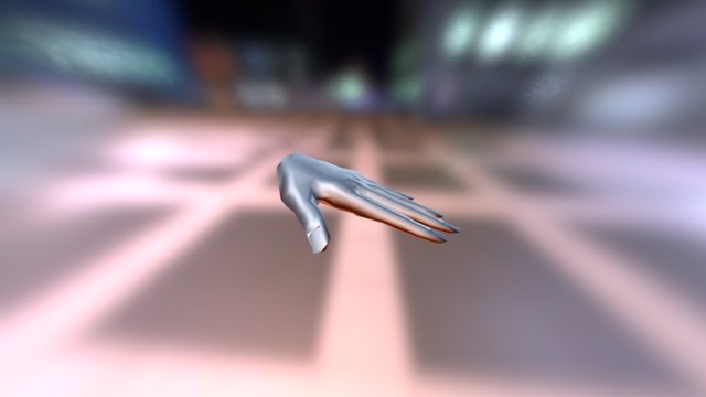 Final Hand 3D Model