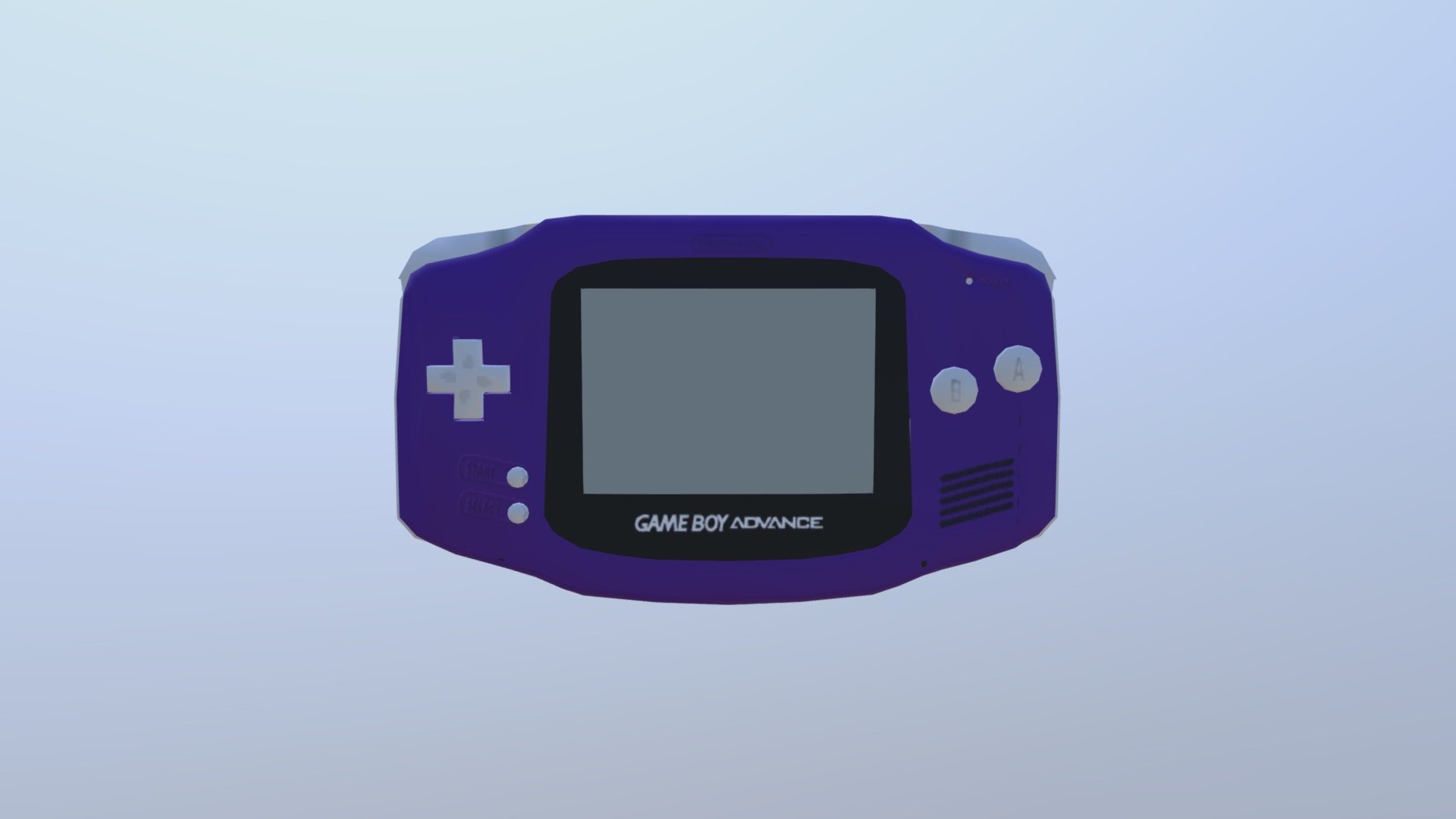 Game Boy Advance 3d Model By Alexreed12345 Alexreed12345 Images, Photos, Reviews