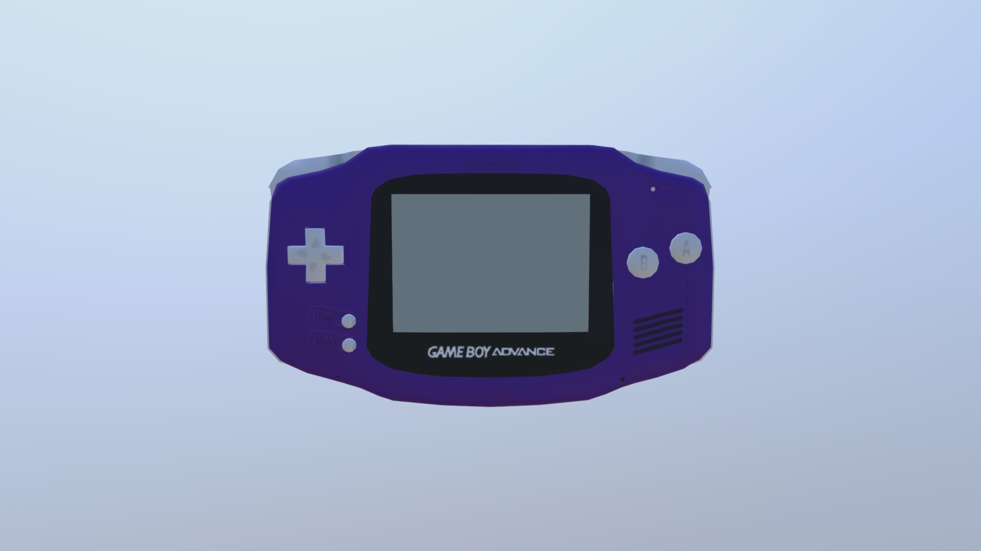 Nintendo Gameboy Advance (GBA) - 3D model by Andy Dream (@andy.dre4m)  [a0b6d1e]