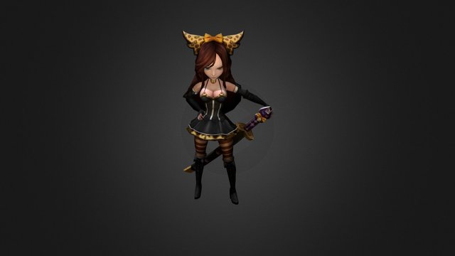 Seven Knight's Shane Halloween Costume 3D Model
