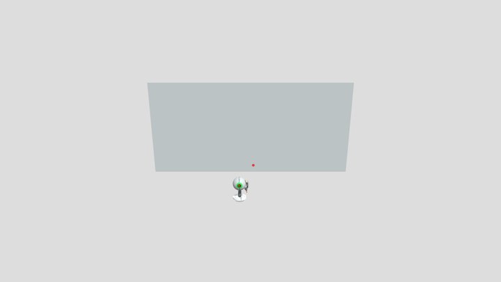 Rocket Turret Shooting 3D Model