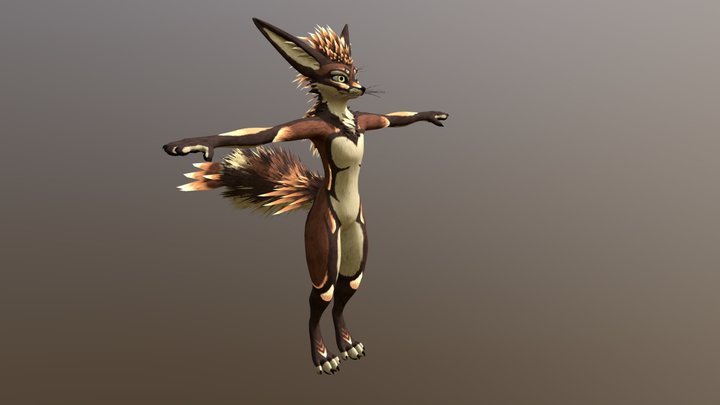 Rexouium_V261_fthrOptions_FBT 3D Model