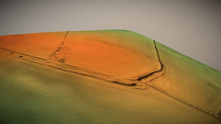 Norbury Camp, Colesbourne, Gloucestershire (UK) – Gratis 3D-model STL