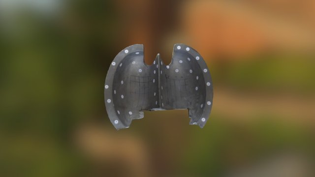 Cuchara de Turbina Pelton 3D Model