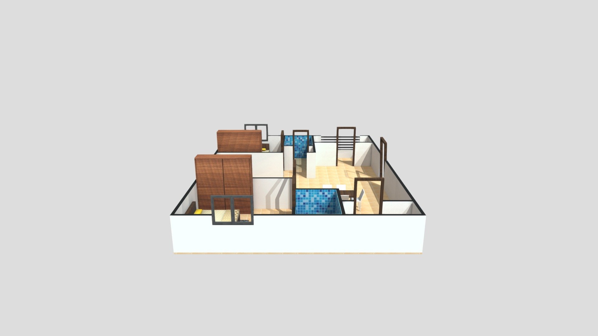 PRANEETH2BHK flat 2R 1